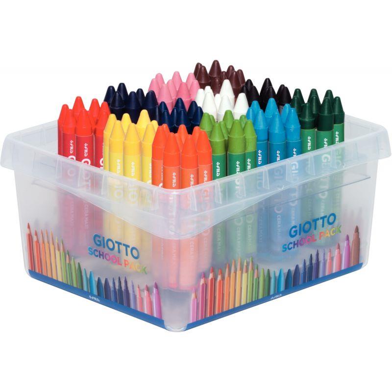 Image de  Schoolpack de 96 craies cire Ceramaxi 