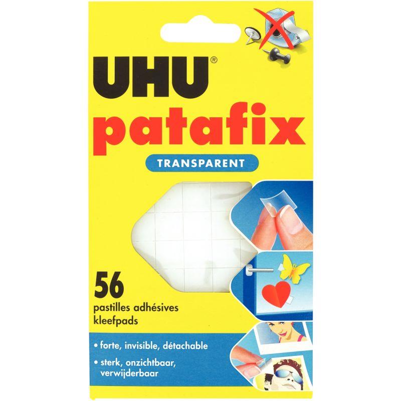 Image de  Blister de 56 pastilles Patafix transparentes 