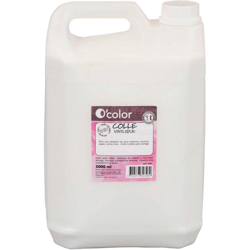 Image de  Bidon de colle 5L blanche vinylique 