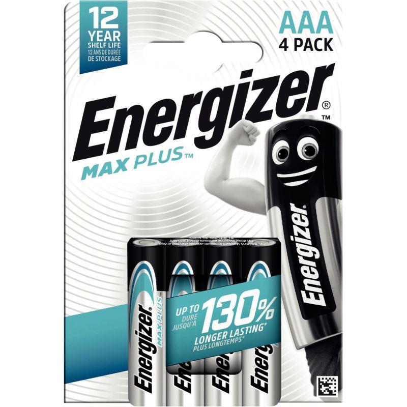 Image de  Blister de 4 piles 1.5V Max Plus AAA / LR03 