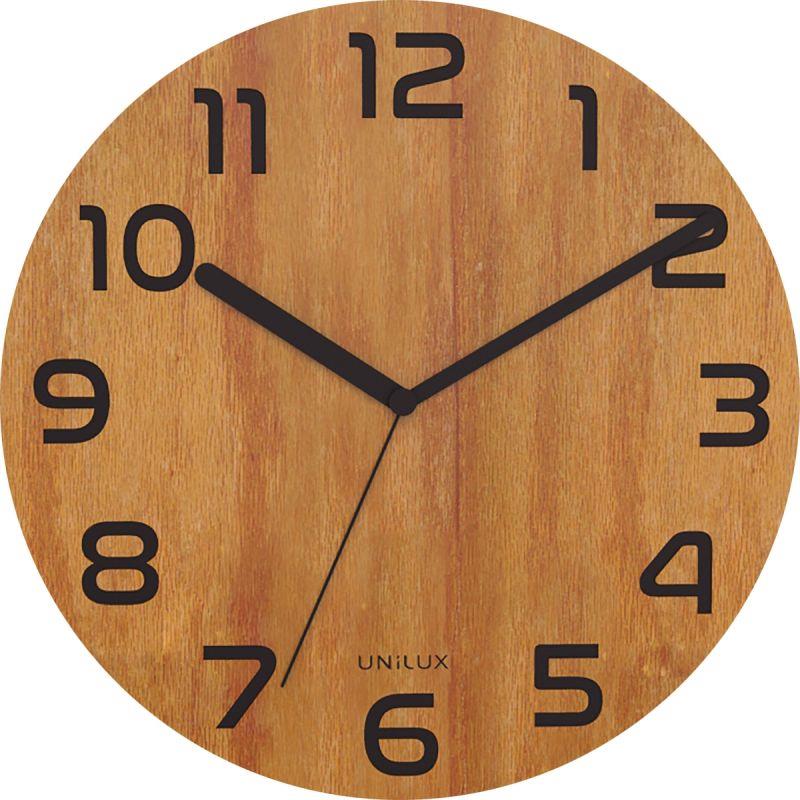 Image de  Horloge Palma Bamboo diamètre 30cm 