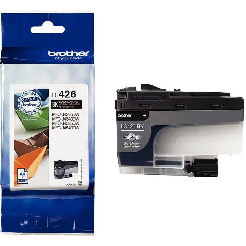 Image de  Brother ORIGAMI cartouche jet d''encre noire authentique (LC426BK) 