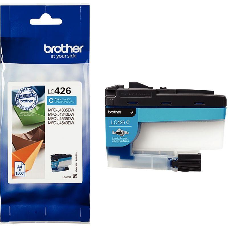 Image de  Brother ORIGAMI cartouche jet d''encre cyan authentique (LC426C) 
