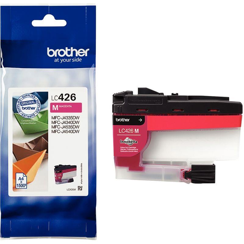 Image de  Brother ORIGAMI cartouche jet d''encre magenta authentique (LC426M) 
