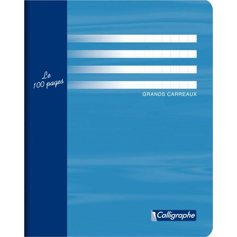 Image de  Cahier de brouillon 96 pages seyès 56g, format 17x22 cm 