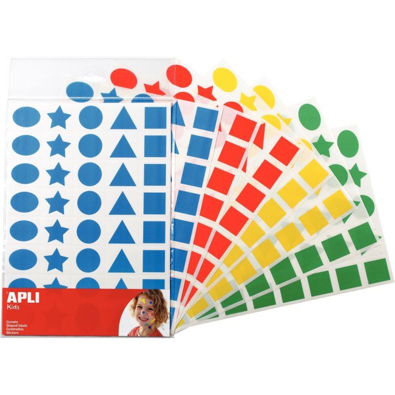 Image de  Pochette de 320 Maxi gommettes géométriques 