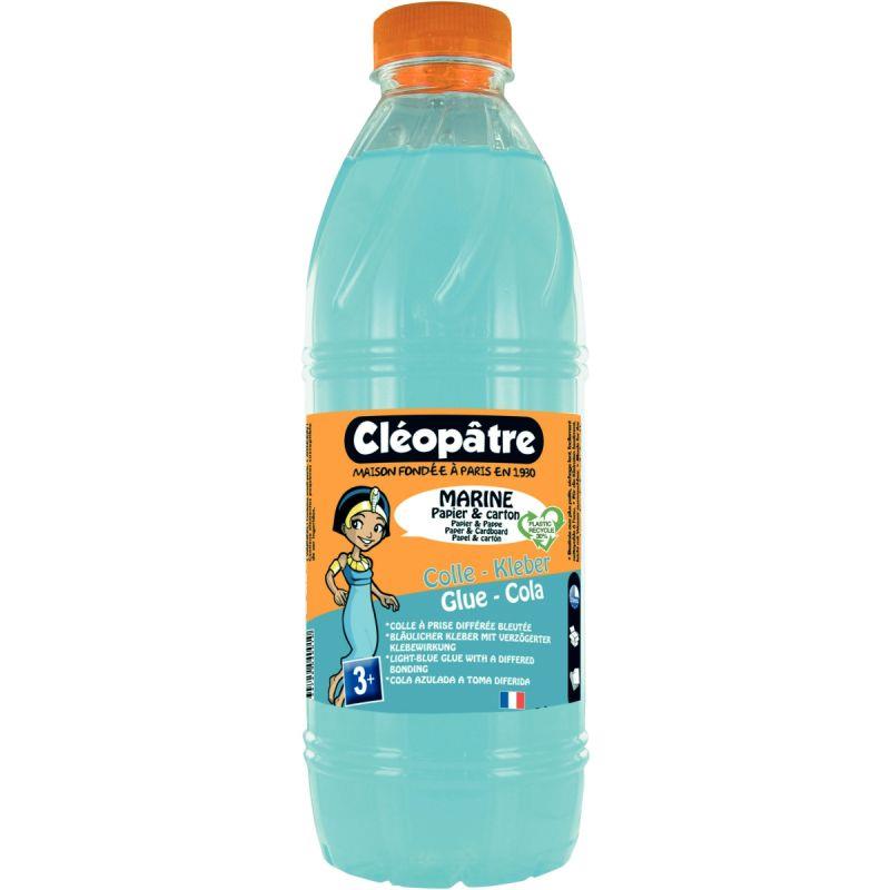 Image de  Flacon de colle 1L bleutée marine 