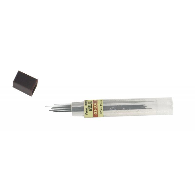 Image de  Étui de 12 mines Hi-Polymer 0,3 mm B 