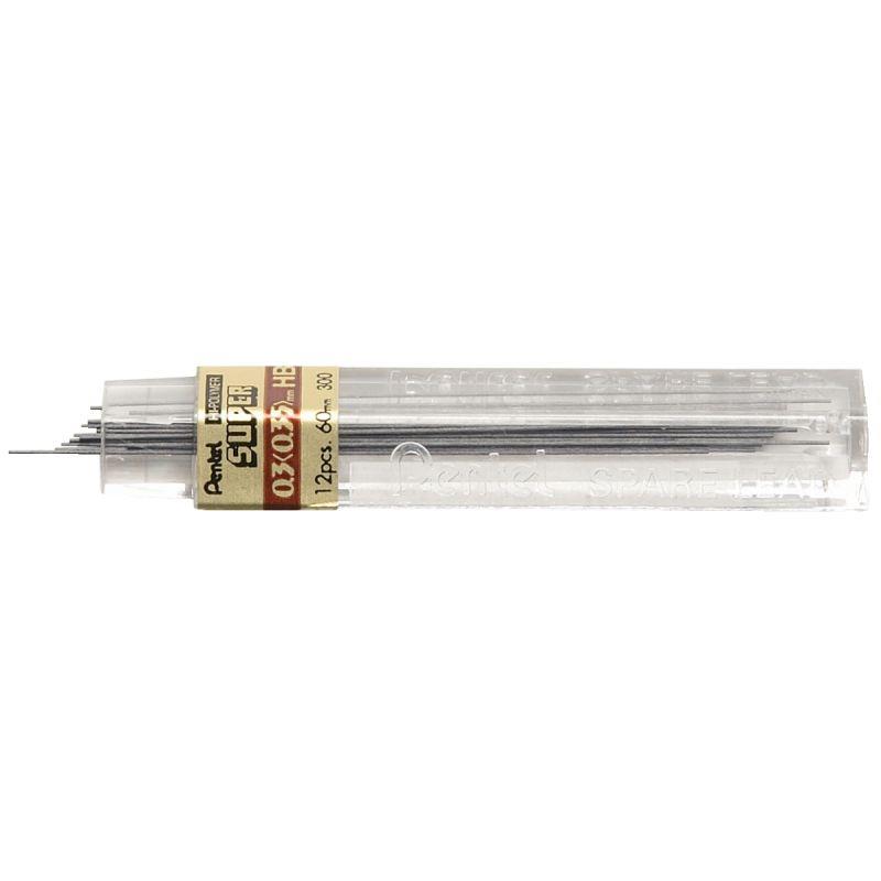 Image de  Étui de 12 mines Hi-Polymer 0,3 mm HB 