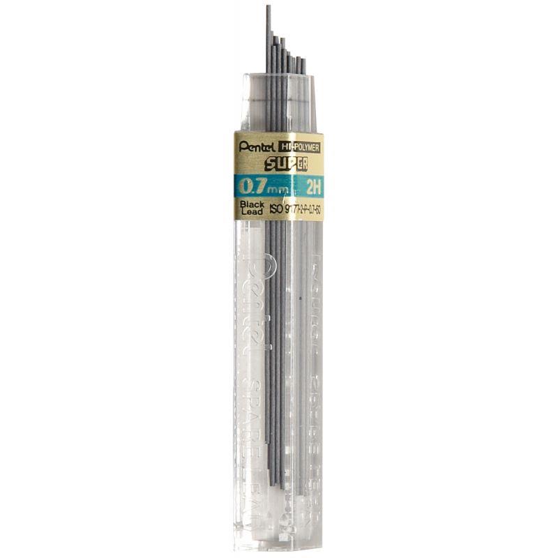 Image de  Étui de 12 mines Hi-Polymer 0,7 mm 2H 