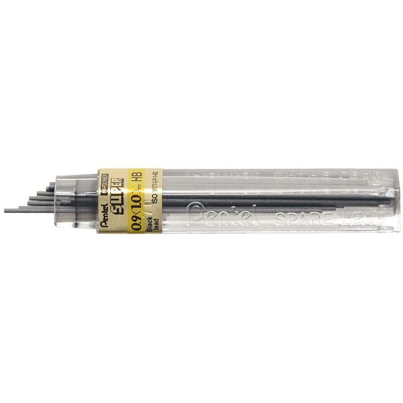 Image de  Étui de 12 mines Hi-Polymer 0,9 mm HB 