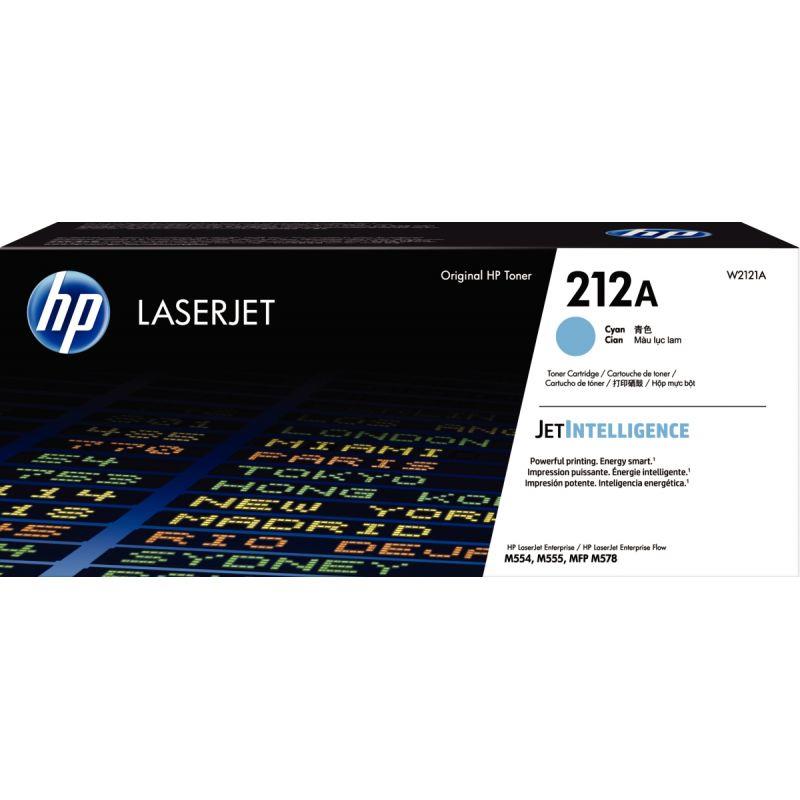 Image de  HP 212A toner cyan authentique (W2121A) 