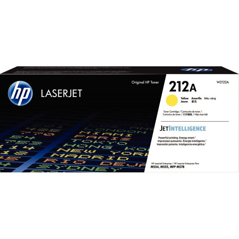 Image de  HP 212A toner jaune authentique (W2122A) 