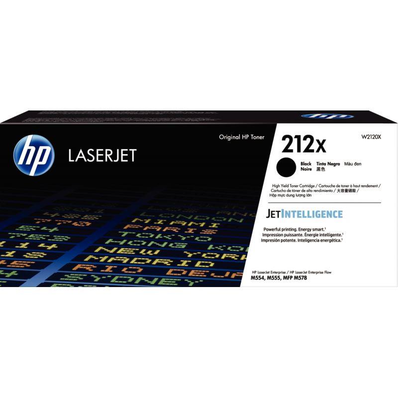 Image de  HP 212X toner noir grande capacité authentique (W2120X) 
