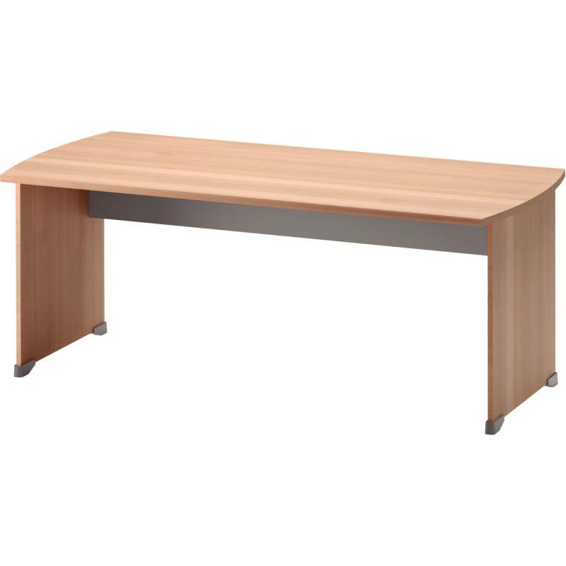 Image de  Table bureau pieds panneau L120 cm Jazz+ Hêtre 