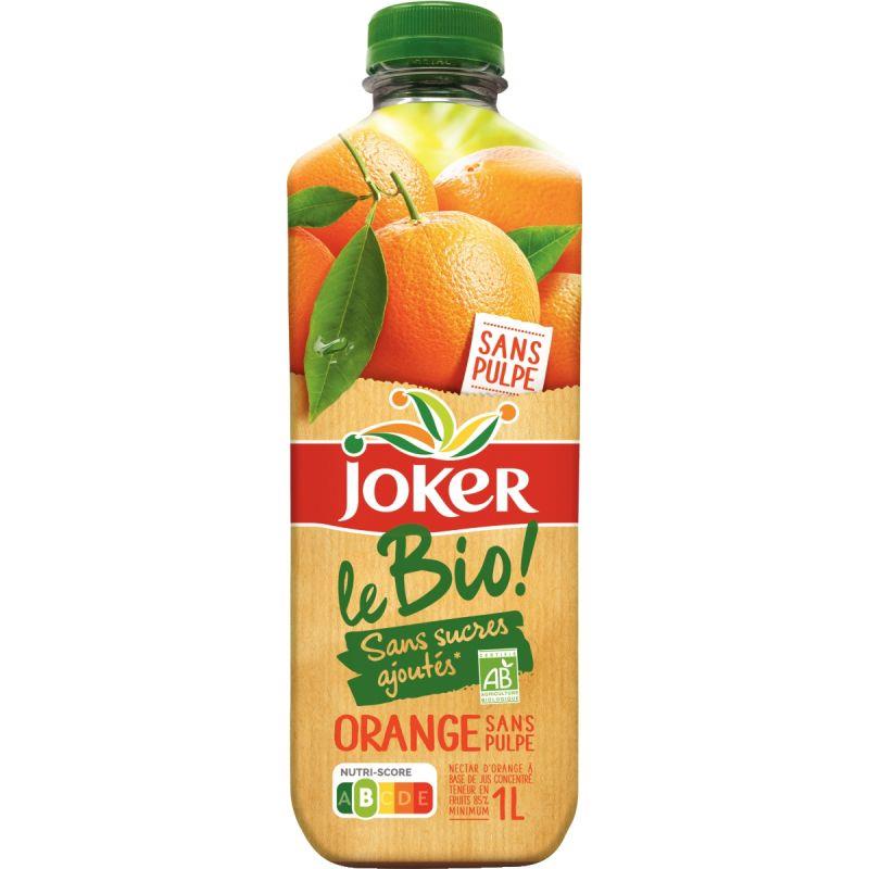 Image de  Bouteille jus d''orange bio JOKER 1L 