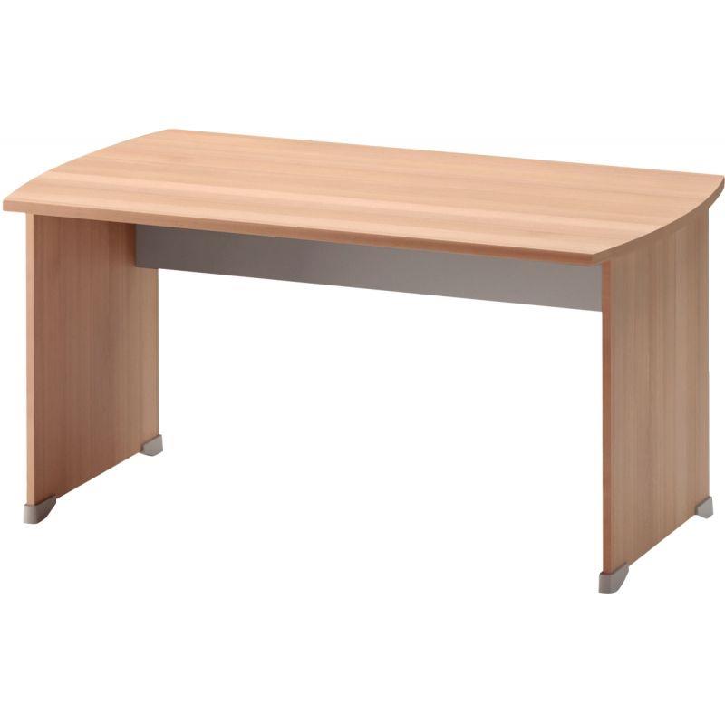 Image de  Table bureau pieds panneau L140 cm Jazz+ Hêtre 