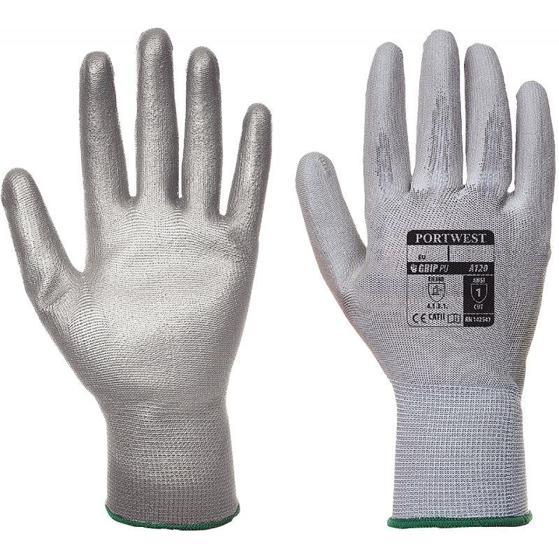 Image de  Paire de gants de précision gris taille 8 