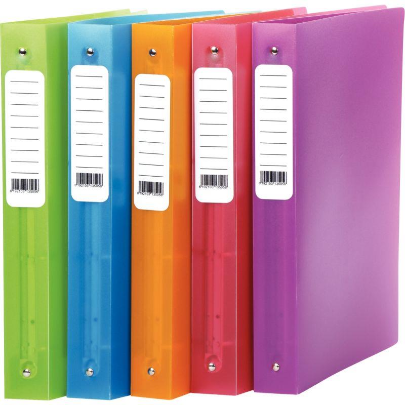 Image de  Classeur 4 anneaux en polypropylène COLOR FRESH, format A4+, dos 4 cm, coloris assortis 