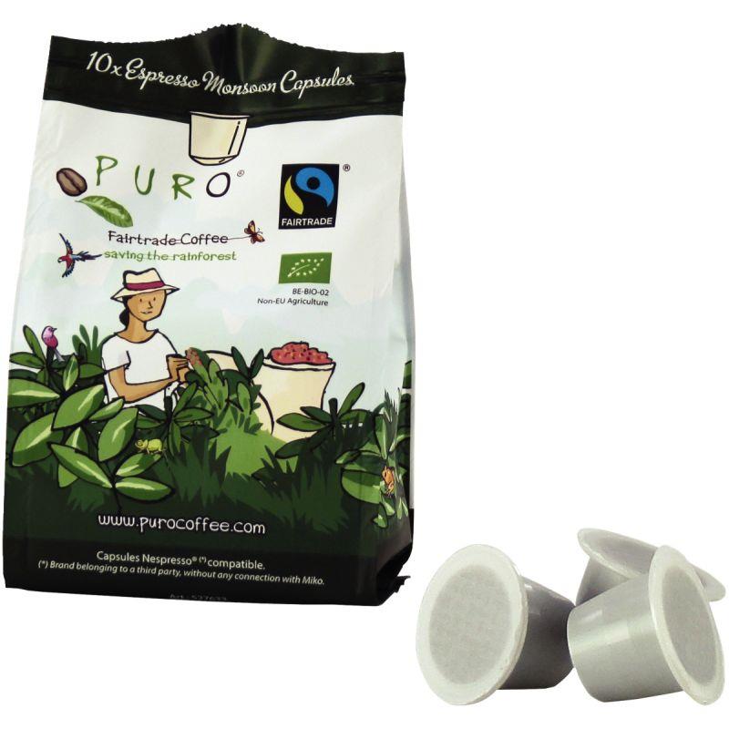 Image de  Sachet de 10 capsules café PURO doux 