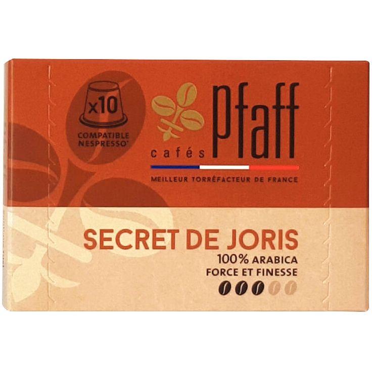 Image de  Boite de 10 capsules café PFAFF Secret de Joris 
