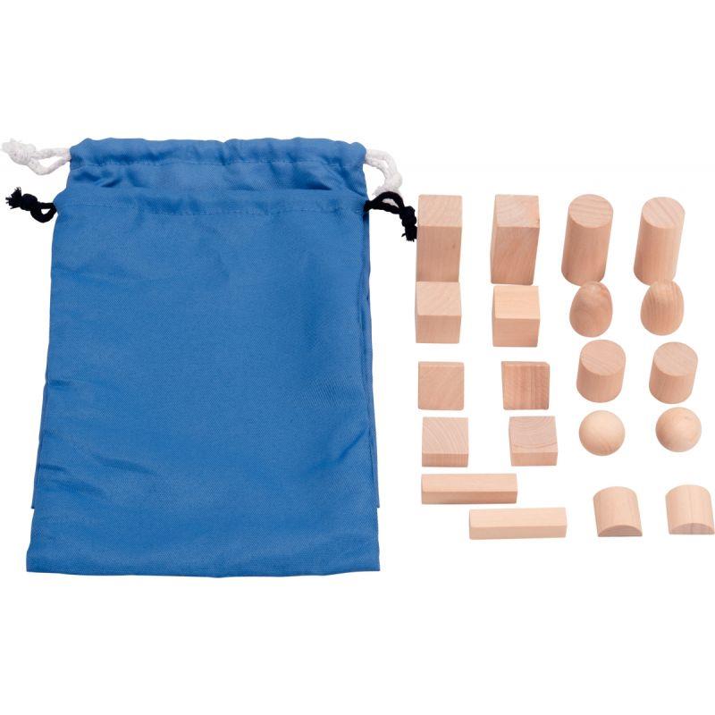 Image de  Lot de 20 formes géométriques + 2 sacs, gamme économique 