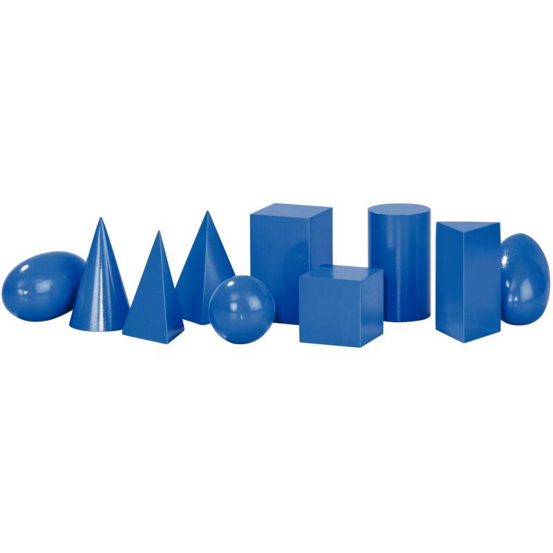 Image de  Lot de 10 solides géométriques, gamme économique 