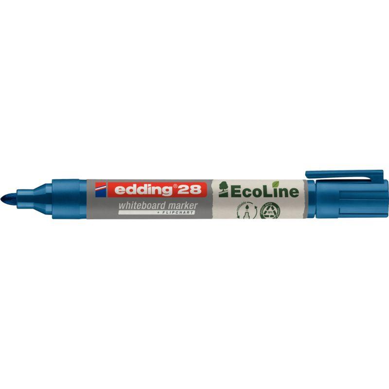 Image de  Marqueur tableau blanc Ecoline28 pointe ogive bleu 