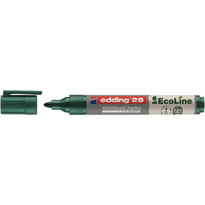 Image de  Marqueur tableau blanc Ecoline28 pointe ogive vert 