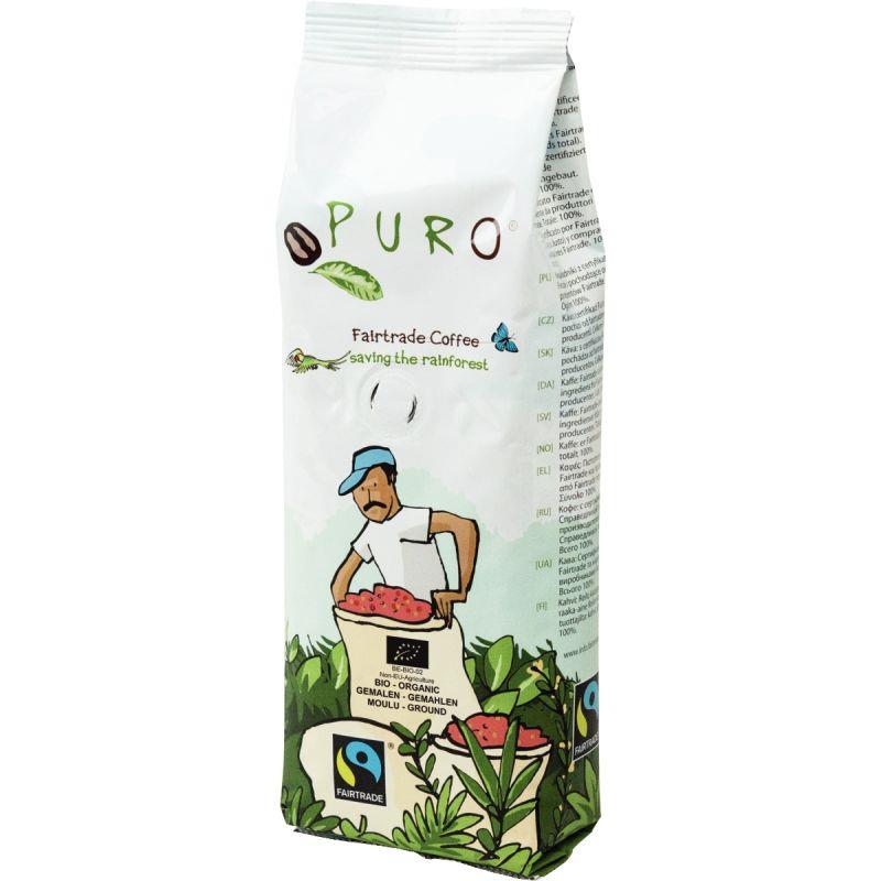 Image de  Paquet de 250g café moulu PURO bio 