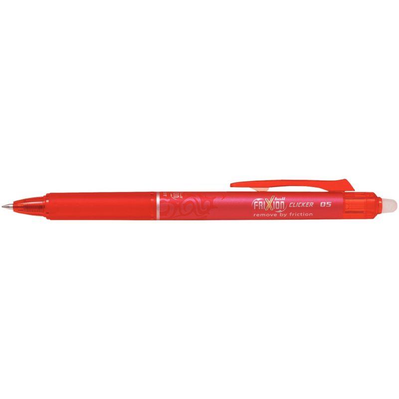Image de  Roller Frixion Clicker pointe fine rouge 