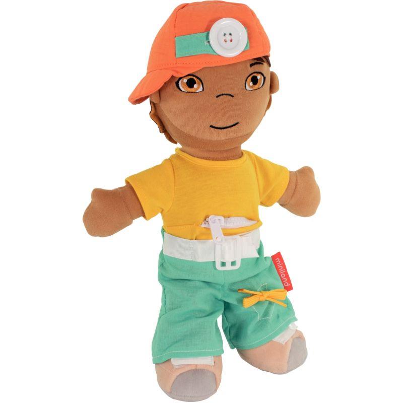 Image de  Poupée ethnique en tissu, garçon latino 