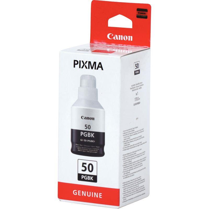 Image de  Canon 50 flacon d''encre noire authentique (GI50BK) 