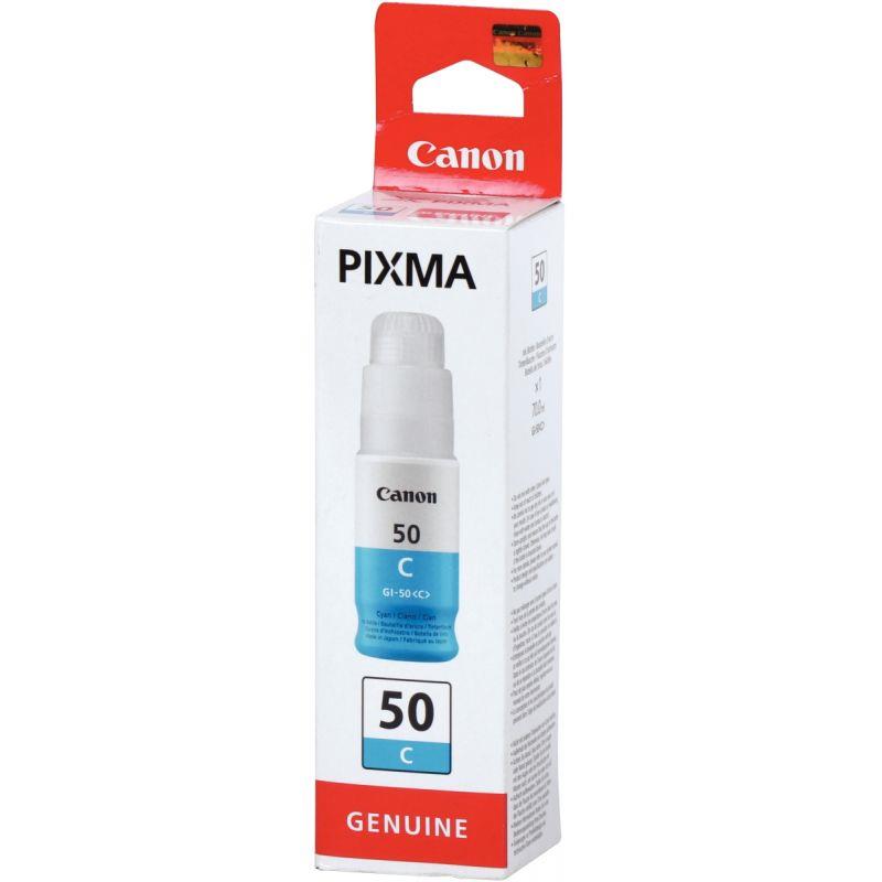 Image de  Canon 50 flacon d''encre cyan authentique (GI50C) 