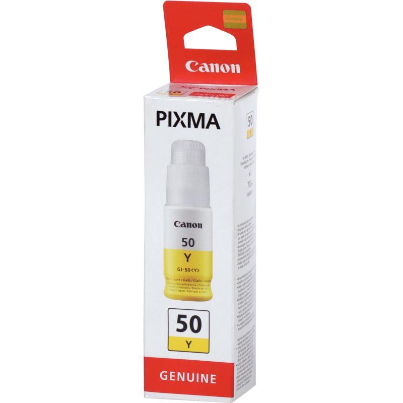 Image de  Canon 50 flacon d''encre jaune authentique (GI50Y) 