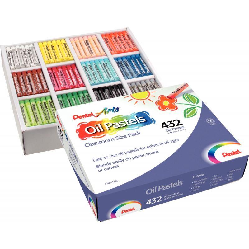 Image de  Classpack de 432 pastels huile PHN assorties 