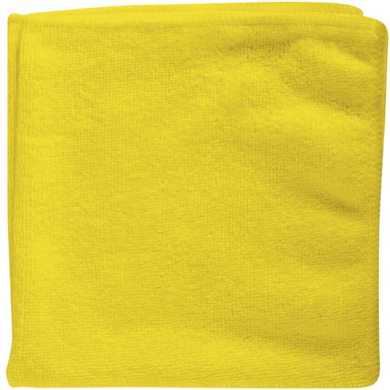 Image de  Paquet de 5 lavettes microfibres jaunes 