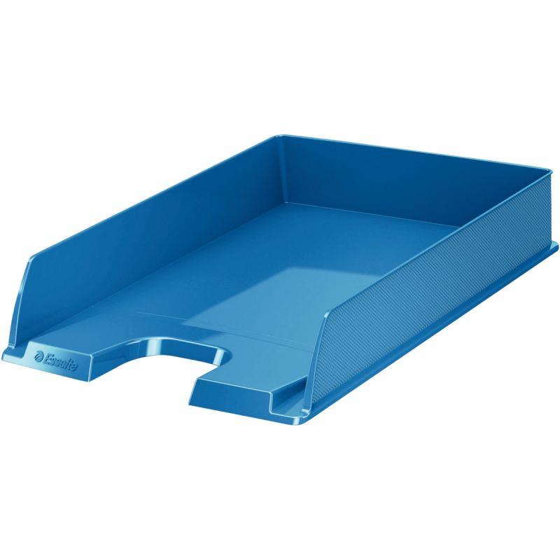 Image de  Corbeille à courrier EUROPOST bleue 