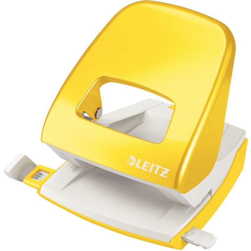 Image de  Perforateur Wow 2 trous 30 feuilles jaune 