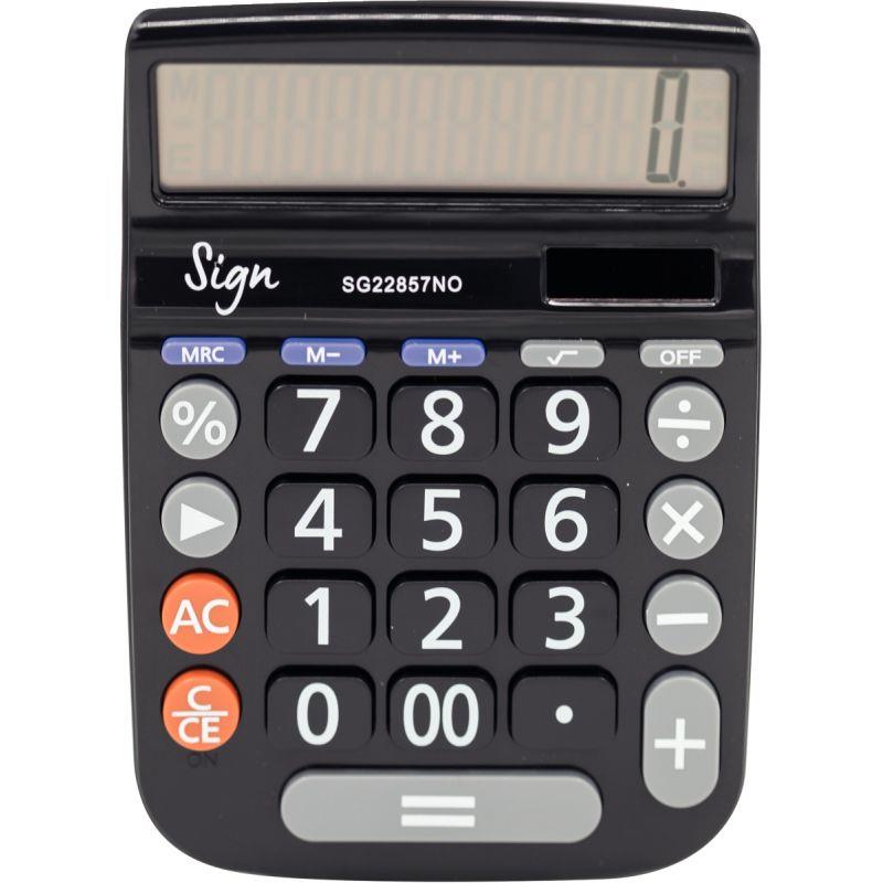 Image de  Machine à calculer de bureau Sign 12 chiffres 22857NO 