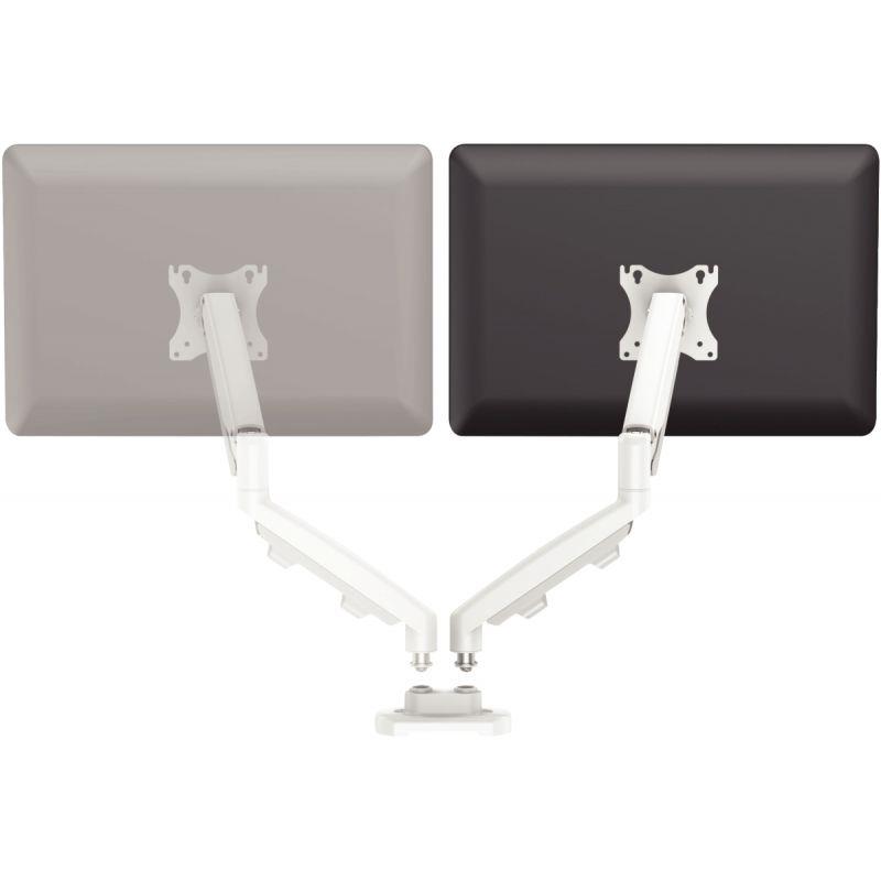 Image de  Kit 1 bras porte-écran double EPPA blanc 