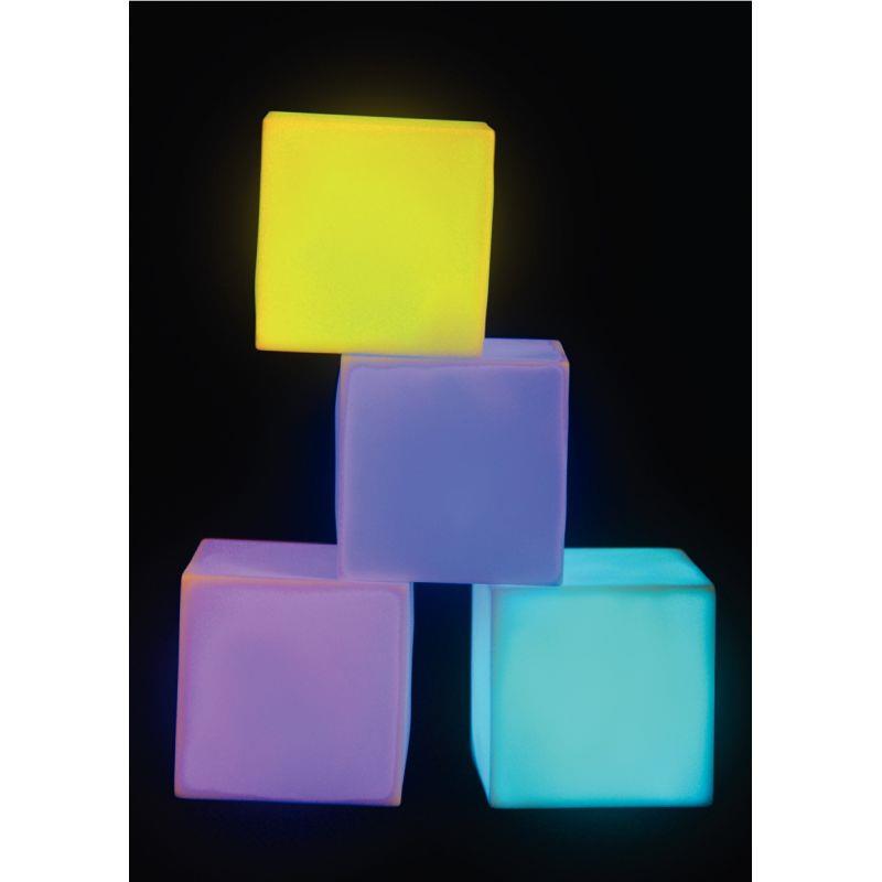 Image de  Carton de 4 cubes lumineux 