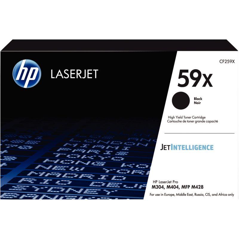 Image de  HP 59X toner noir grande capacité authentique (CF259X) 