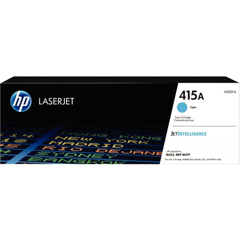 Image de  HP 415A toner cyan authentique (W2031A) 