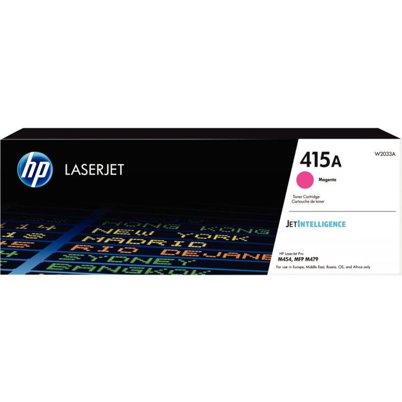 Image de  HP 415A toner magenta authentique (W2033A) 