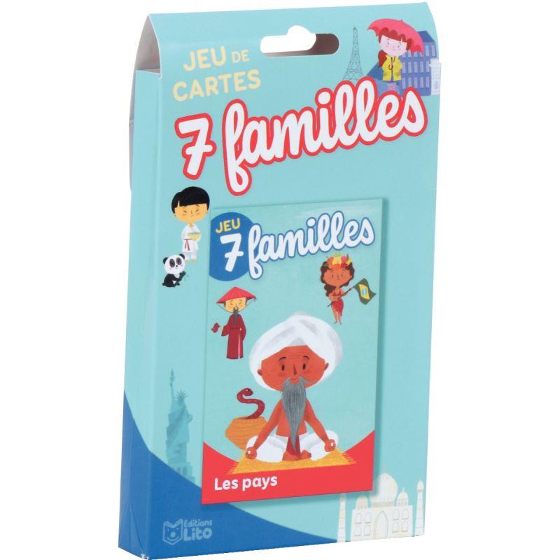 Image de  Jeu de 7 familles les pays 