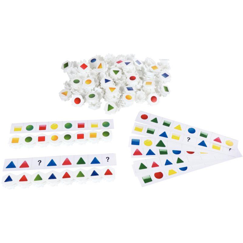 Image de  Sachet de 105 pièces HEX-FLEX les formes + 13 fiches 