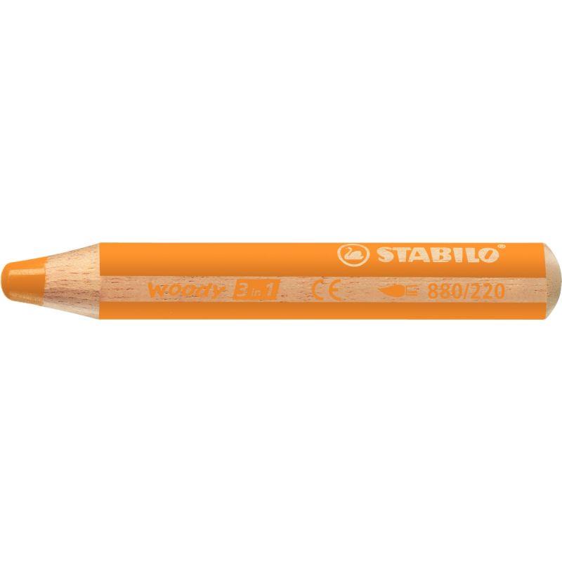 Image de  Crayon de couleur Woody orange 