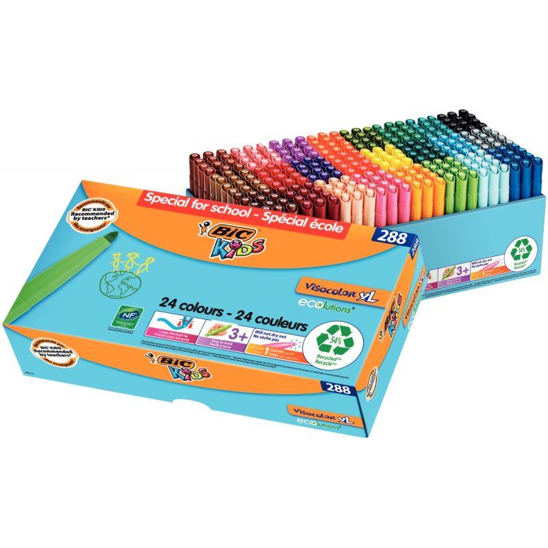 Image de  Classpack de 288 feutres Visacolor XL dont 50 gratuits 