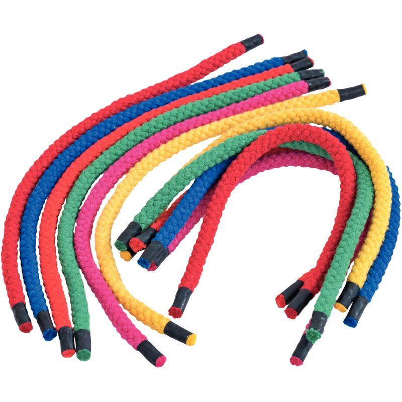Image de  Sachet de 12 cordelettes 40cm coloris assortis 